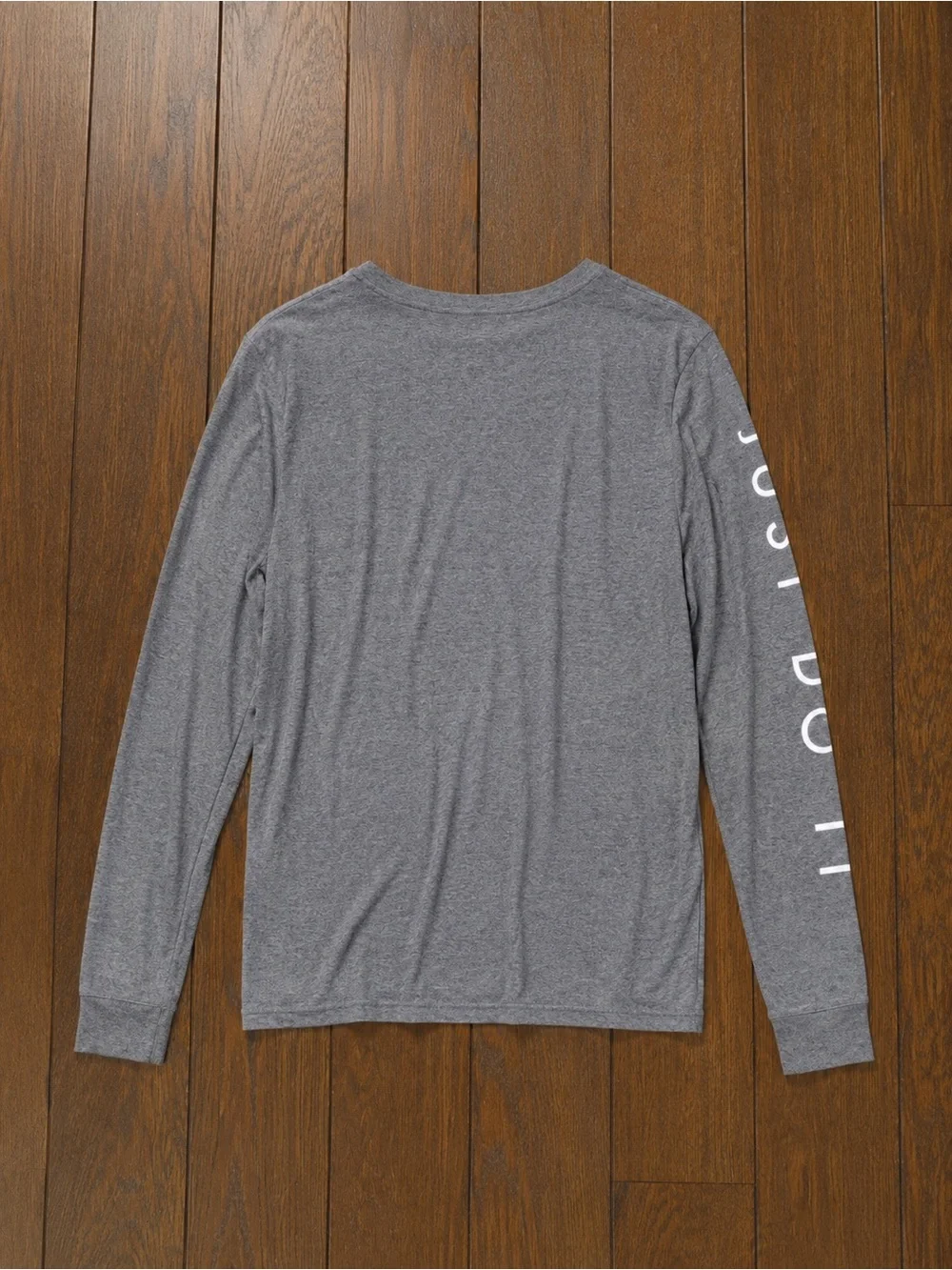 Nike Gray Long-Sleeve Air Logo Tee Sz M